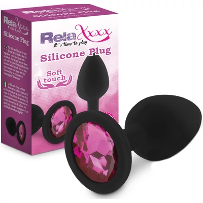 Silicone Anal Plug Medium - Szilikon anális dugók közepes méretben