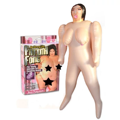 Fatima Fong Inflatable Party Doll - Életnagyságú, dundi guminő