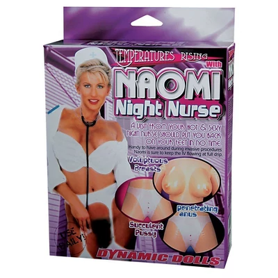 Naomi Night Nurse - Felöltöztethető nővérke guminő