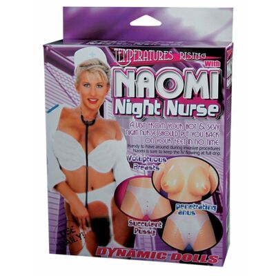 Naomi Night Nurse - Felöltöztethető nővérke guminő
