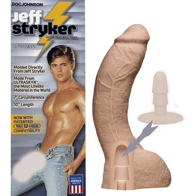Jeff Stryker Ultra Realistic Cock - Élethű, felcsatolható, nagy dildó 