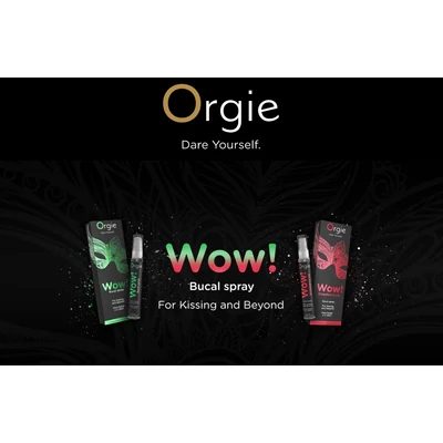 Orgie Wow Bucal Spray - Vágykeltő spray orális szexhez