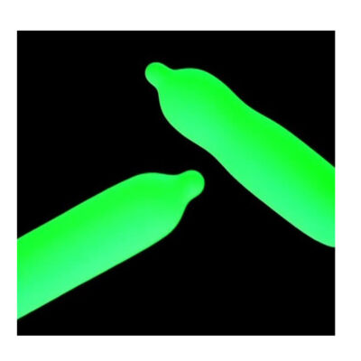 Amor Neon Condoms - 2 db, sötétben világító óvszer