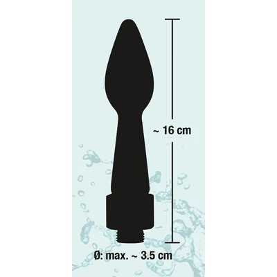 Rear Splash Anal duche Silicone - Intim mosó-fej tusolócsőre
