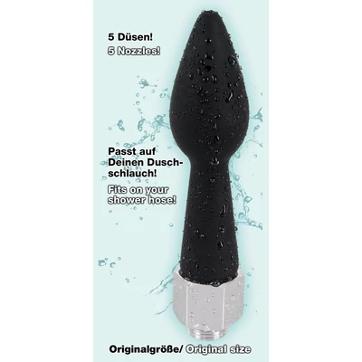 Rear Splash Anal duche Silicone - Intim mosó-fej tusolócsőre