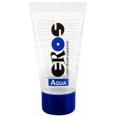 Eros Aqua - Vízbázisú, íztelen síkosító - 50 ml
