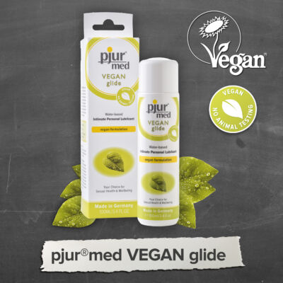 Pjur Med Vegan Glide - Vízbázisú, vegán síkosító - 100 ml