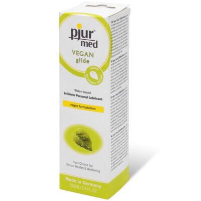 Pjur Med Vegan Glide - Vízbázisú, vegán síkosító - 100 ml