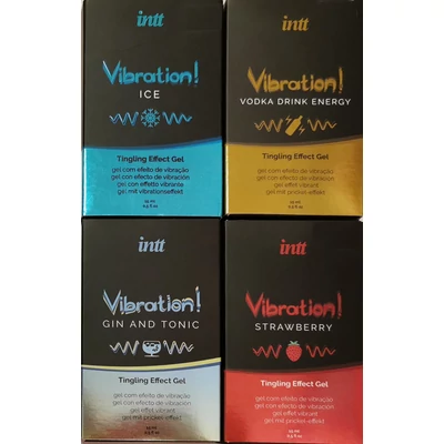 Izgató bizsergető gélek hihetetlen, szinte vibráló hatással 15 ml