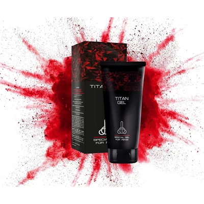 TITAN GEL - Speciális gél a keményebb péniszért - 50 ml