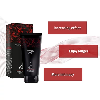 TITAN GEL - Speciális gél a keményebb péniszért - 50 ml