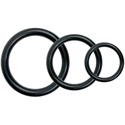 Basix Rubber Works Universal Harness - Felcsatolható eszköz 3 különböző átmérőjű gyűrűvel