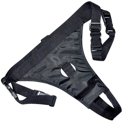 Double Strap On TPR - Felcsatolható dupla dildó nőknek