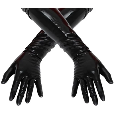 Latex kesztyű, hosszú, M-es méretben