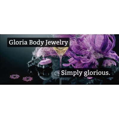 Petits Joujoux Gloria - Csillogó kristályokból álló mellbimbó ékszer