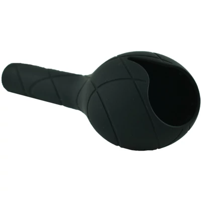 USB töltős makk-vibrátor selymes szilikonból