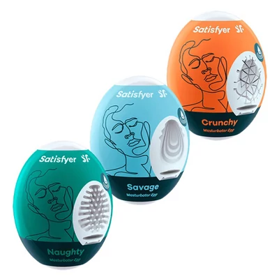 Satisfyer Egg - Lágy szilikon maszturbátor - Tenga Egg helyett