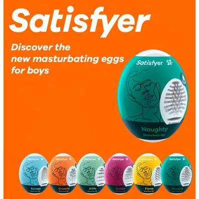Satisfyer Egg - Lágy szilikon maszturbátor - Tenga Egg helyett
