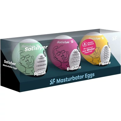 Satisfyer Egg - Lágy szilikon maszturbátor - Tenga Egg helyett
