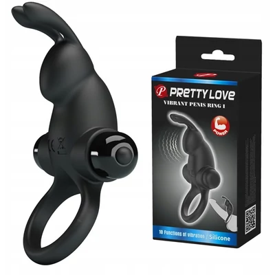 Pretty Love - Vibráló péniszgyűrűk ceruza elemmel