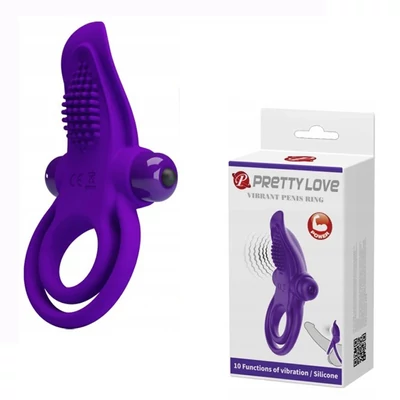 Pretty Love - Vibráló péniszgyűrűk ceruza elemmel