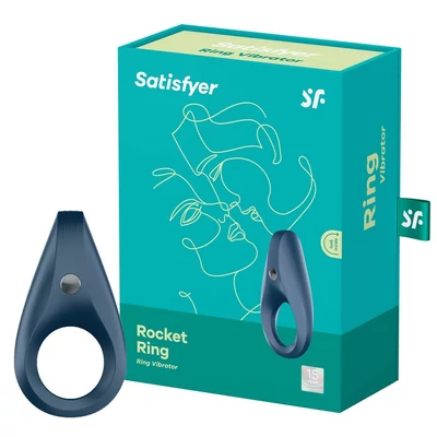 Satisfyer Rocket Ring - Vibráló péniszgyűrű akkumulátorral