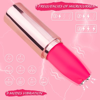 Lipstick Kelly - Rúzsvibrátor elektromos stimulálóval