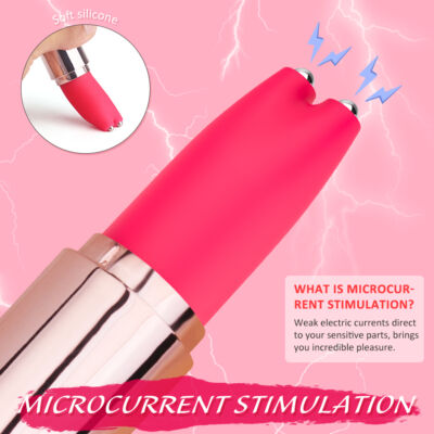 Lipstick Kelly - Rúzsvibrátor elektromos stimulálóval