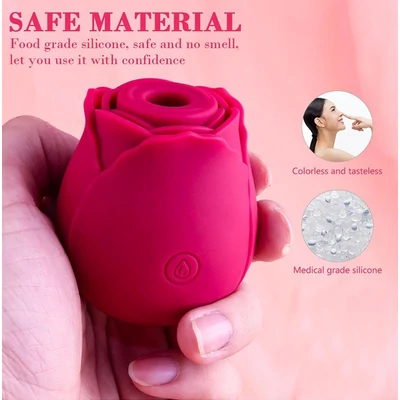 Rose Massager - Vibráló csikló szívogató (Womanizer helyett)