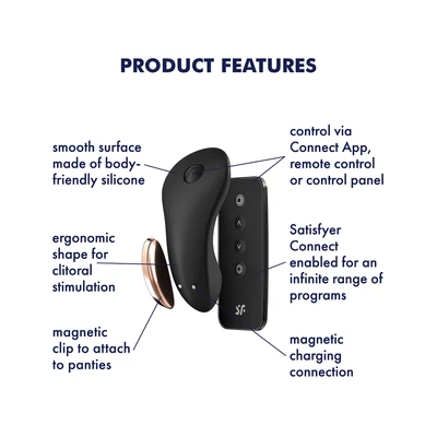 Satisfyer Little Secret Panty Vibrator - Bugyi-vibrátor
