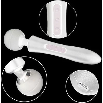 USB-ről tölthető, erős, nagy masszírozó 32 cm