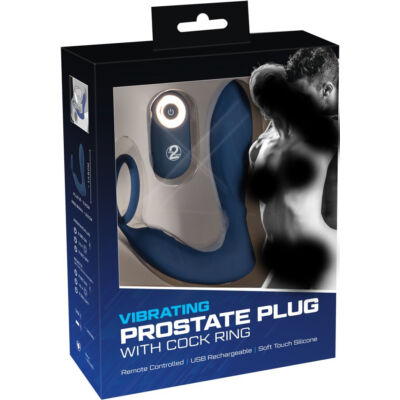Vibrating Prostate Plug - Prosztata vibrátor távirányítóval