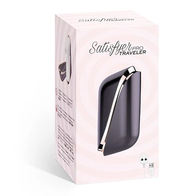Satisfyer Pro Traveller - Mini csikló szívogató vibrátor - Womanizer helyett