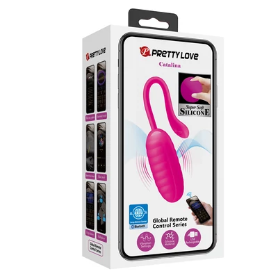 Pretty Love Catalina, app-al irányítható hüvelytojás