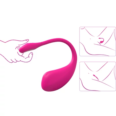 Lush by LOVENSE 2 - Telefonos app-al irányítható hüvelytojás