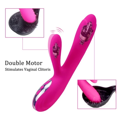 Melegítő, csikló-karos, USB töltős vibrátor