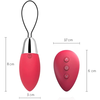 Remote Control Egg - Távirányítható hüvelytojás akkumulátorral