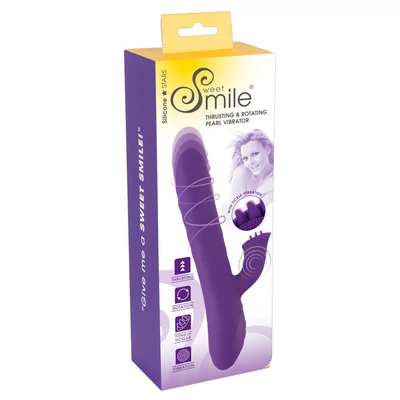 Thrusting & Rotating - Lökő, forgó, csikló-karos vibrátor