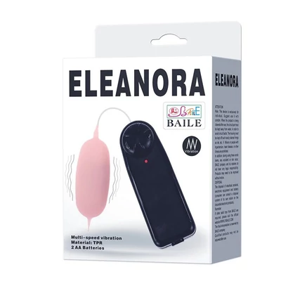 Eleanora Vibrating Egg - Vibrációs tojás puha bevonattal